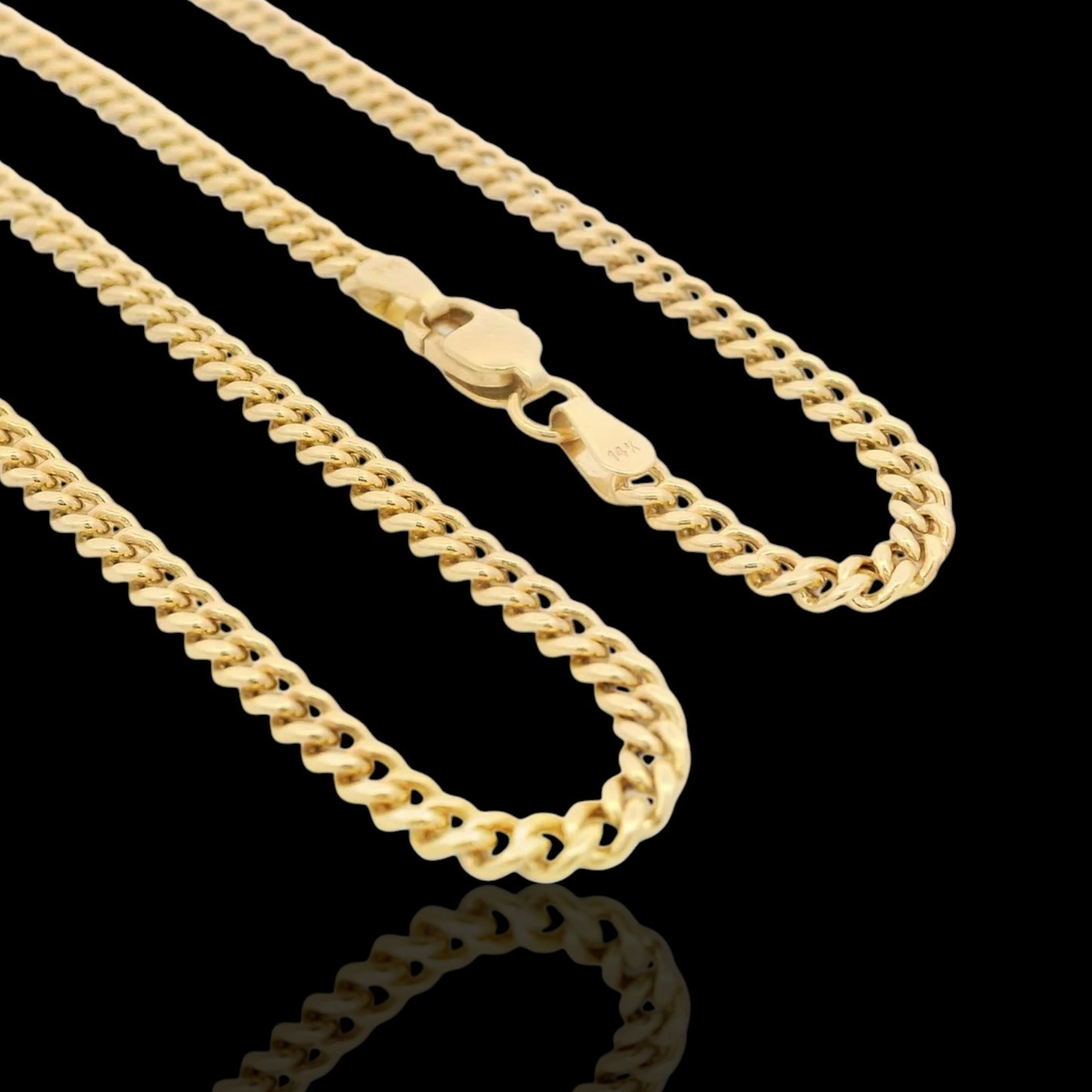 14K Miami Cuban Chain (Hollow 2.8MM) / AD
