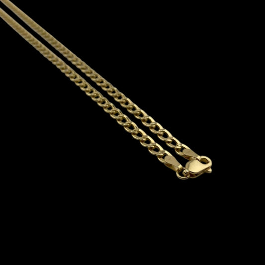 14k Cuban Link Bracelet Hollow / AD™